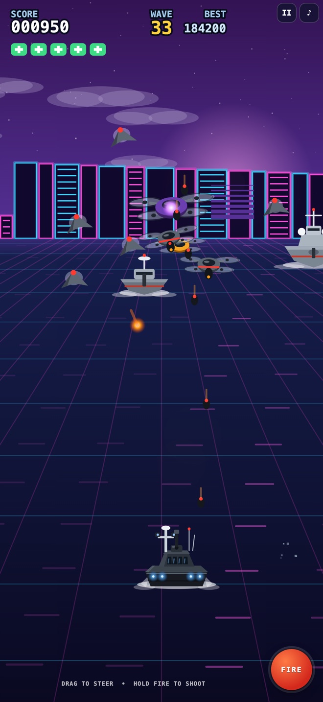 Neon grid